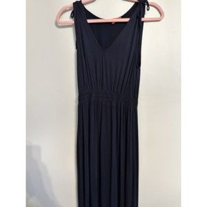 NWOT Modcloth Maxi Wrap Dress Navy Maxi Sz Small, Summer, Fun